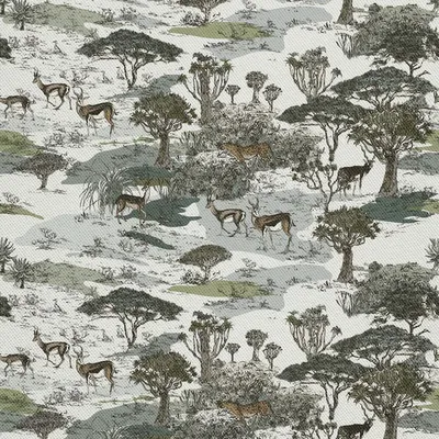 Image de OUTDOOR DECOSTOFFS OXFORD - Motif animaux et hiver I DX705