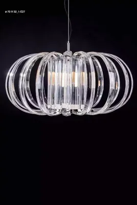 Image de Suspensions en cristal Lustre de luxe Plafonnier Moderne Lampe Lustre
