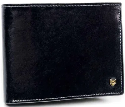 Obrázek produktu pro Rovicky pánská kožená peněženka černá RFID 12,5 cm