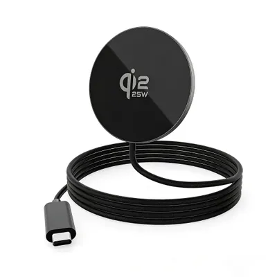Produktbild von Magnetisches Schnellladegerät 25W Qi2.2 Wireless Charger Induktions-Ladegerät Kompatibel mit iPhone 16/16 Plus/16 Pro/16 Pro Max / iPhone 17/17 Pro