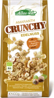 Produktbild von Allos Amaranth Crunchy Edelnuss 400g
