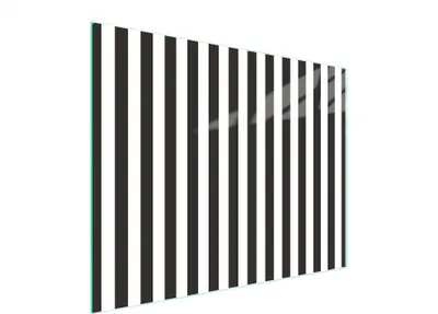Produktbild von Glasschneidebrett 52x40 Streifen