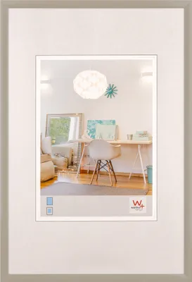 Immagine prodotto di Cornice in plastica Walther New Lifestyle 15x20 cm, grigia