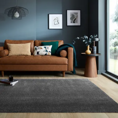 Samtweicher Teppich aus 100% recyceltem Material_Anthrazit_Rechteckig_#sku_BARK503119375102-BARK503119375103-BARK503119375104#