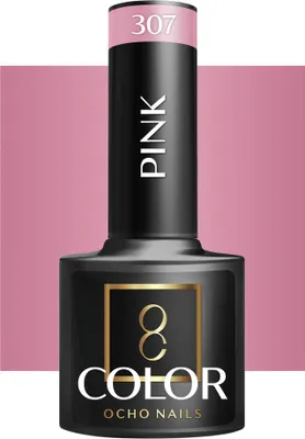 Image de Ocho Nails Vernis Hybride Rose 307 -5 G