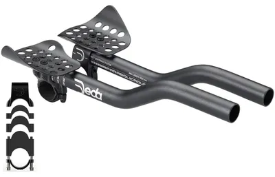 Produktbild von Deda Lenkeraufsatz Parabolica Due Inkl. 55 mm Spacer schwarz-matt