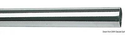 Zdjęcie produktu dla Rura AISI 316 20 mm x 1 mm x 2 m Osculati 41.616.00