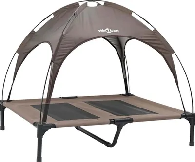 Obrázek produktu pro Psí postel Hnědá 92 x 77 x 82,5 cm Ocel