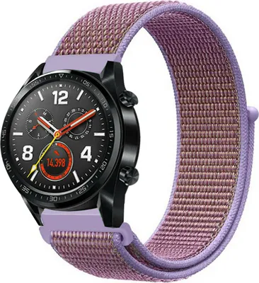 Produktbild von Strap-it Huawei Watch GT 2 Armband Nylon (Lila)