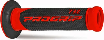 Obrázek produktu pro PROGRIP 732 Rukojeti řídítek 7/8 palce uzavřené, červené/černé