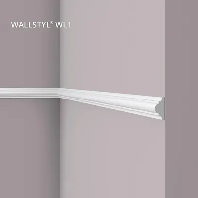 Produktbild von NMC WL1 WALLSTYL Wand- und Friesleiste Zierleiste Stuckleiste 2 m