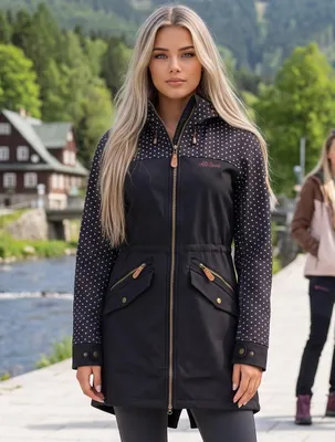 Image de Veste softshell pour femmes ALTISPORT GEMEE, couleur noire, taille S