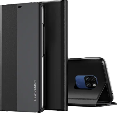 Obrázek produktu pro Huawei Mate 20 Pouzdro, MagnetickéPolyuretanKožené Pouzdro s Funkcí Stojánku pro Huawei Mate 20 černé