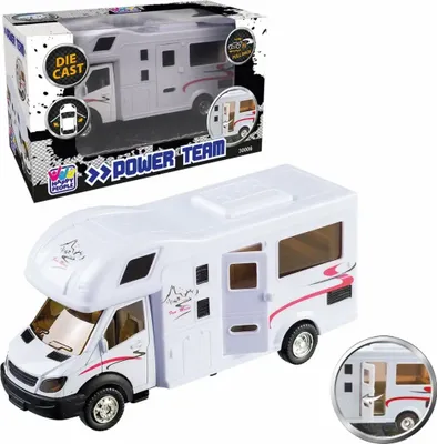 Image de Camping-car Motorhome, env. 17cm, métal et plastique,
