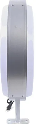 Immagine prodotto di Insegna pubblicitaria a LED, rotonda, bifacciale, in acrilico, Ø20/24 pollici, bianca, per aziende