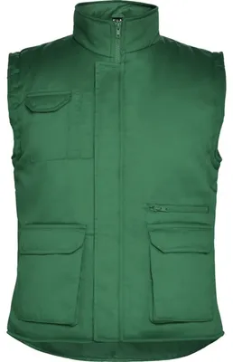 Image de Roly Workwear - Gilet "Almanzor" pour hommes, modèle polyvalent PF5077 (3XL) (Vert bouteille)