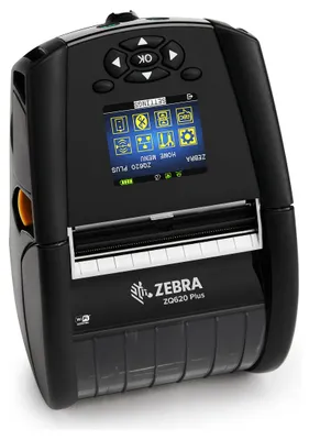 Obrázok produktu pre Zebra ZQ620 Plus 3, Priame teplo, 203 x 203 DPI, 115 mm/s, Káblový a bezdrôtový, Čierna