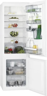 Obrázek produktu pro AEG HAUSGERÄTE Kühl-Gefrierkombi int. 54cm NoFr. 190/61L E weiß SCE618E5TS
