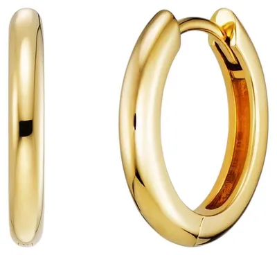 Produktbild von Engelsrufer Creolen Damen Lola Silber Vergoldet 16 mm ERE-LOLA-G-CR-16