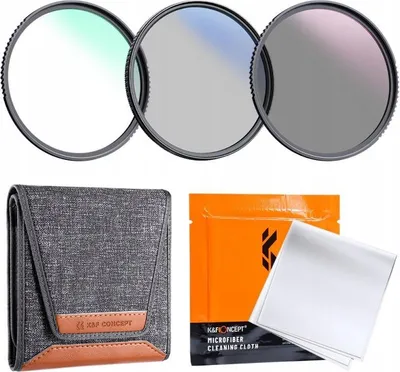 Produktbild von Filtersatz 4-in-1 NANO-K UV CPL ND4 K&F 77mm / 77 mm / SKU.1944