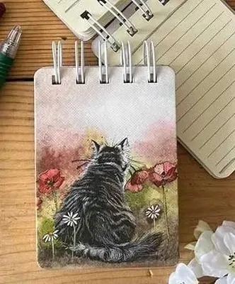 Imagen del producto de Kołonotes A7 SSN34: Un gato y un macaco - Alex Clark
