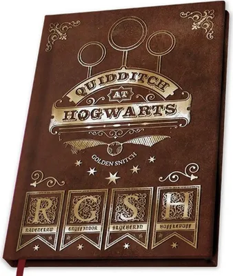 Produktbild von Harry Potter - Quidditch A5 Hardcover Notizbuch