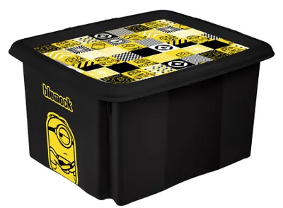 Zdjęcie produktu dla keeeper 1223780036100 keeeper Pojemnik do przechowywania karolina „Minions Mosaic”, 24 litry