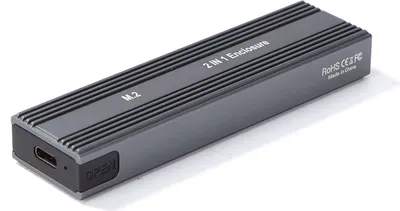 Zdjęcie produktu dla Obudowa M2 SSD NVME Adapter SSD M.2 na USB typu C 3.1 dla protokołu NVME PCIE NGFF M/B Obudowa dysku SSD (bez dysku twardego)