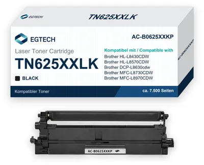 Produktbild von Toner kompatibel mit Brother TN625XXLK HL-L8430CDW HL-L8570CDW DCP-L8630cdw