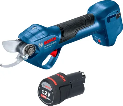 Immagine prodotto di Bosch Pro Pruner Forbici professionali a batteria 12 V + 1x batteria ricaricabile 3,0 Ah - senza caricabatterie