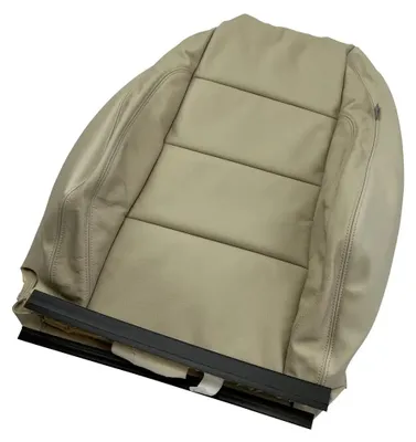 Produktbild von VW Golf 6 Jetta 3 Original Sitzbezug Lehnenbezug Leder beige