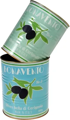 Produktbild von Aufbewahrungsdosen Bonavento Metall Dosen 2er Set Retro-Stil Aufdruck