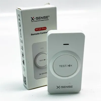 Image de Télécommande X-Sense RC01 avec pile remplaçable, compatible avec les détecteurs radio X-Sense, test à distance, localisation et mise en sourdine des détecteurs reliés entre eux