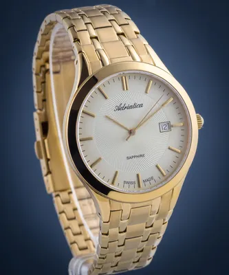 Image de Montre homme Adriatica A1236.1111Q or