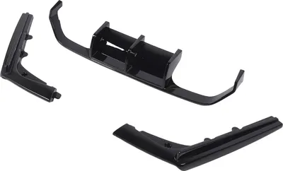 Image de Diffuseur de pare-chocs arrière, noir brillant, look sportif, spoiler body-kit pour F80 M3 F82 M4 F83