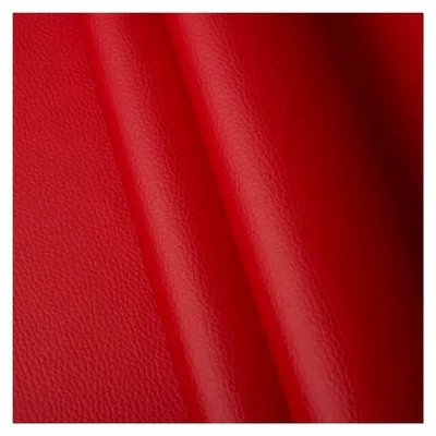 Produktbild von Kunstleder Meterware 1lfm 1,4m breit Polsterstoff Bezugsstoff Lederoptik Rot