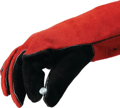 Immagine prodotto di Schweißkraft Schweißerhandschuh Gr. L für Schutzgas geeignet mit Fleece-Futter