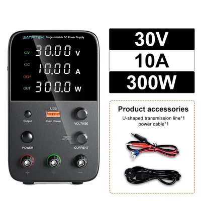 Produktbild von DC-Netzteil, einstellbare Spannung, Encoder-Steuerung, WPS3010H