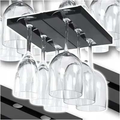 Produktbild von Wein Bierhalter Schwarz Doppelt Geklebt 25Cm