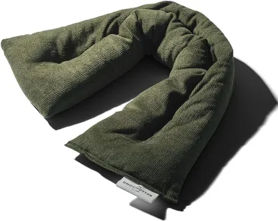 Zdjęcie produktu dla Poduszka karku 52x12 cm, siemię lniane, na ból karku, bawełna, podgrzewana