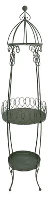 Obrázek produktu pro Držák na rostliny Clayre & Eef Ø 42x162 cm Zelenohnědý kov