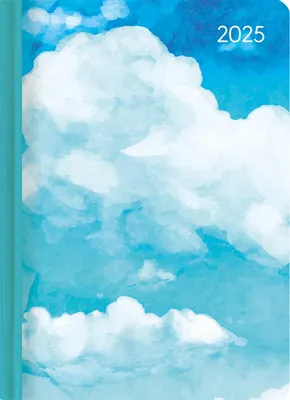 Produktbild von Minitimer Style Wolkenspiel 2025 - Taschen-Kalender A6 - Weekly - 192 Seiten - Notiz-Buch - mit Info- und Adressteil - Alpha Edition
