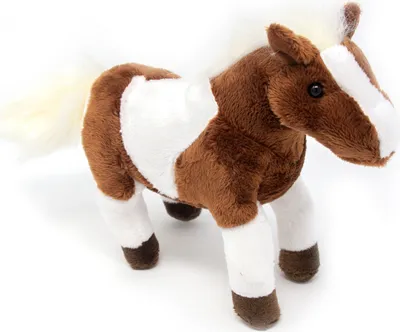 Produktbild von Cornelissen - Kuscheltier - Western Pferd - braun weiß