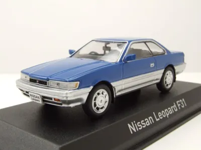 Produktbild von Norev 420179 Nissan Leopard F31 1986 blau metallic 1:43