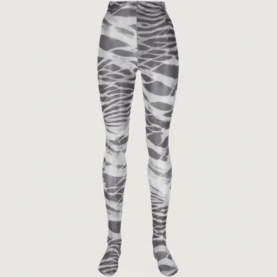 Produktbild von Diesel P-KOLL-E3 Damen Leggings Slim Fit Zebra-Print Größe S