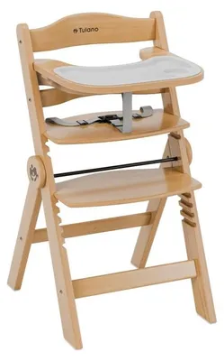 Image de Chaise haute multifonctionnelle 4 en 1, pliable, de 6 mois à 12 ans, 9 positions de réglage, dossier ergonomique, repose-pieds amovible