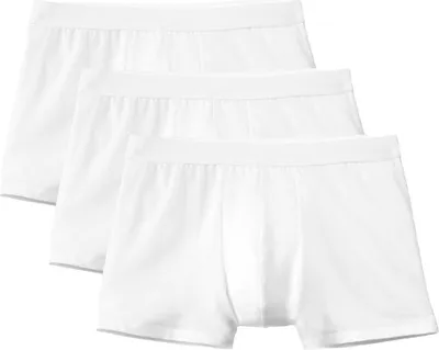 Produktbild von CALIDA Herren Boxershorts, 3er Pack - Natural Benefit, Elastikbund, Single Jersey Weiß S (46/48)