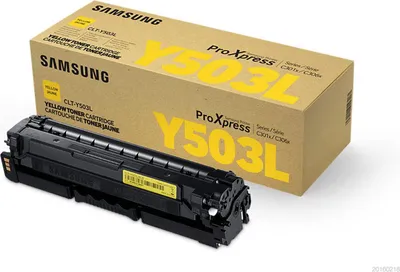 Produktbild von Samsung CLT-Y503L, 5000 Seiten, Gelb, 1 Stück(e)