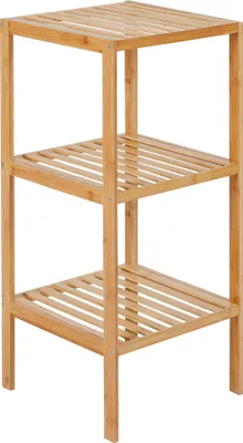 Produktbild von Bambusregal, 3 Ablagen, natur
