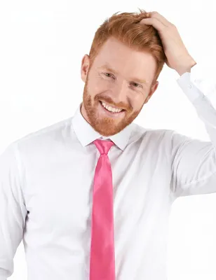 Produktbild von Krawatte Kostümaccessoire neonpink - Einheitsgröße